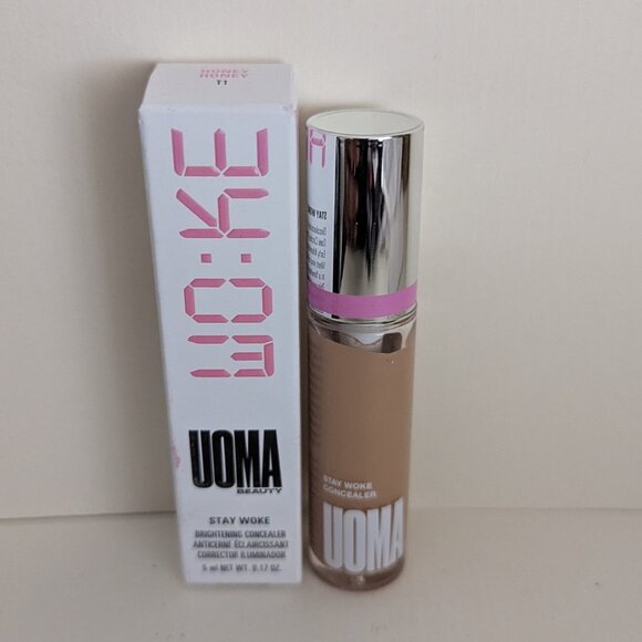 UOMA Stay Woke Brightening Concealer - Honey Honey T1 - Picture 1 of 2